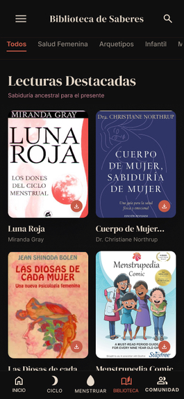 AlMa Ciclica - App Educación menstrual. – screenshot 8