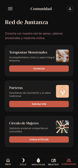 AlMa Ciclica - App Educación menstrual. – screenshot 9