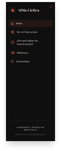 AlMa Ciclica - App Educación menstrual. – screenshot 10