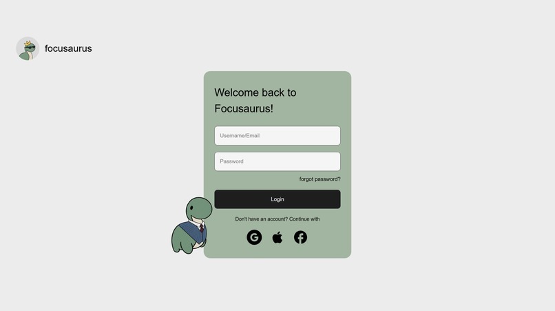 Focusaurus – screenshot 2