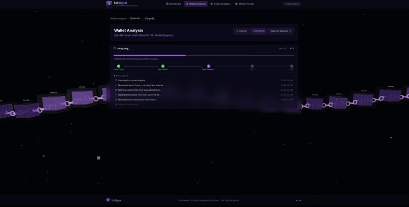 SolSignal – screenshot 1