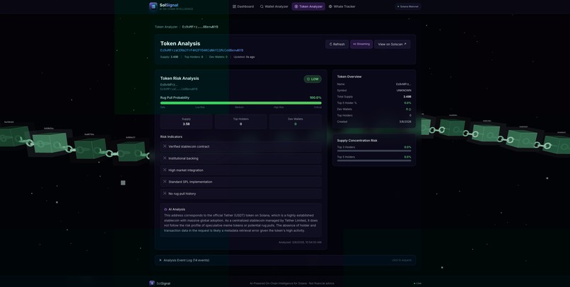 SolSignal – screenshot 2