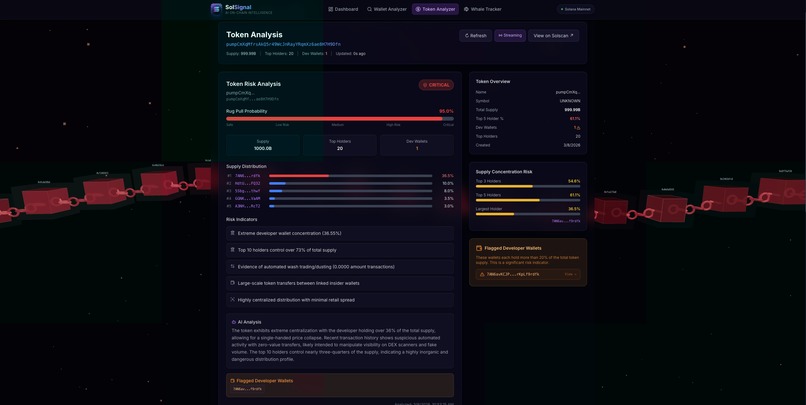 SolSignal – screenshot 4