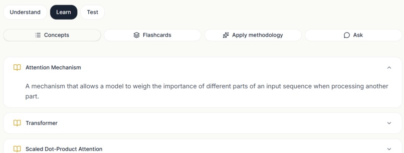 AI Research Paper Explanator – screenshot 2