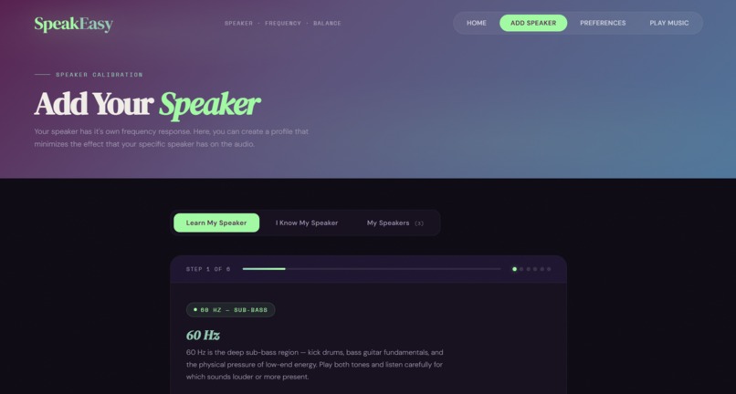 SpeakEasy Frequency Balancer – screenshot 2