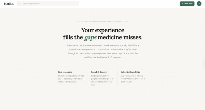 MedEX – screenshot 1