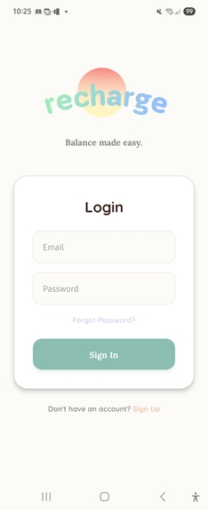 Recharge – screenshot 1