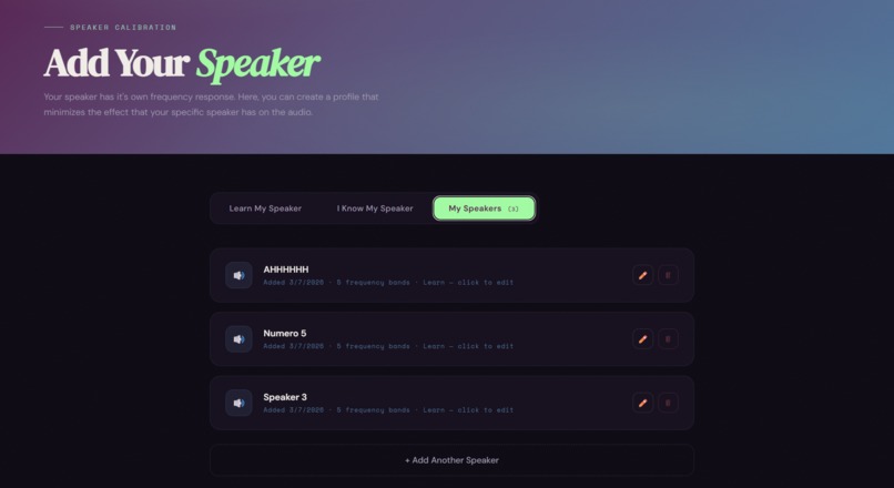 SpeakEasy Frequency Balancer – screenshot 6