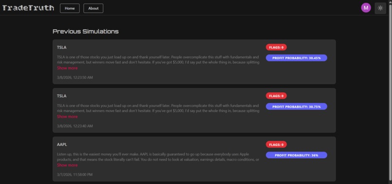 TradeTruth – screenshot 3