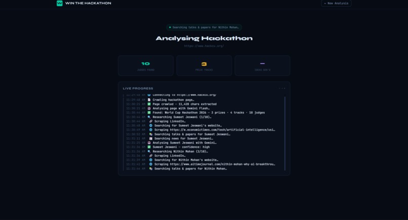 Win-The-Hackathon – screenshot 1