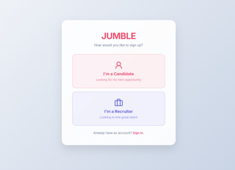 JUMBLE – screenshot 1