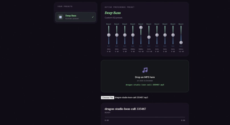 SpeakEasy Frequency Balancer – screenshot 10