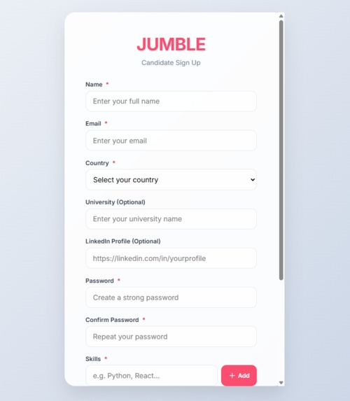 JUMBLE – screenshot 2