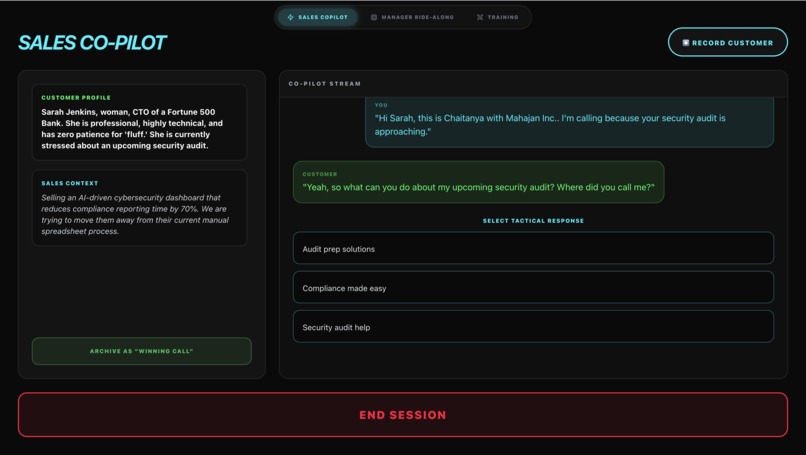 Sales Co Pilot – screenshot 1