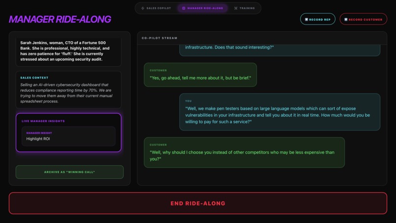 Sales Co Pilot – screenshot 2