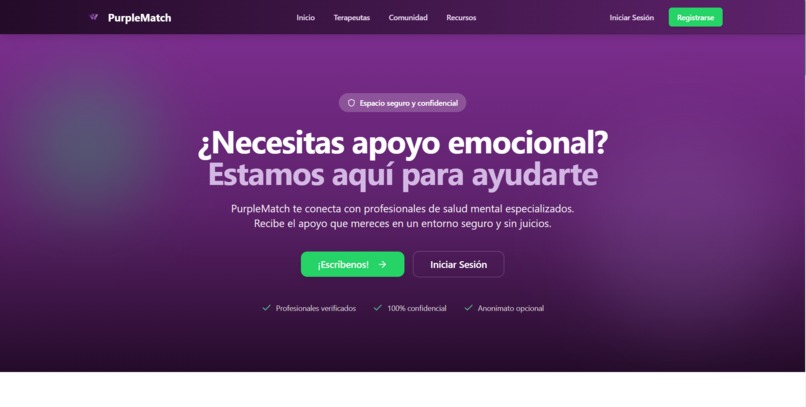 PurpleMatch – screenshot 1