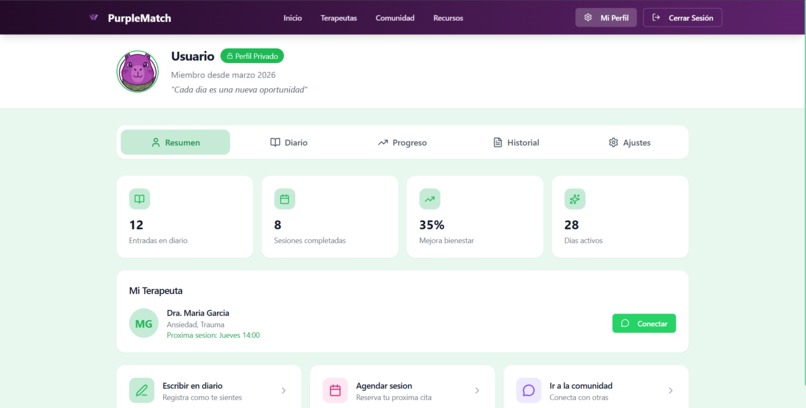 PurpleMatch – screenshot 2