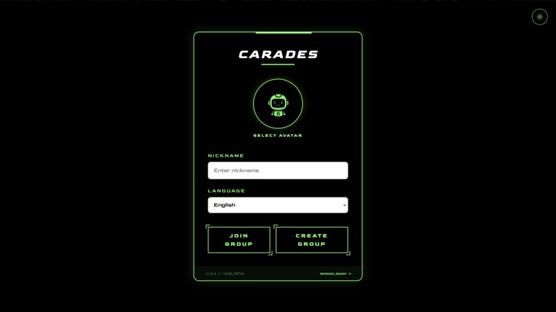 Carades – screenshot 1