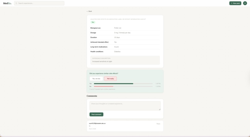 MedEX – screenshot 3