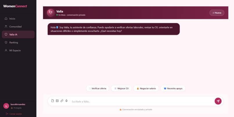WomenConnect – screenshot 3