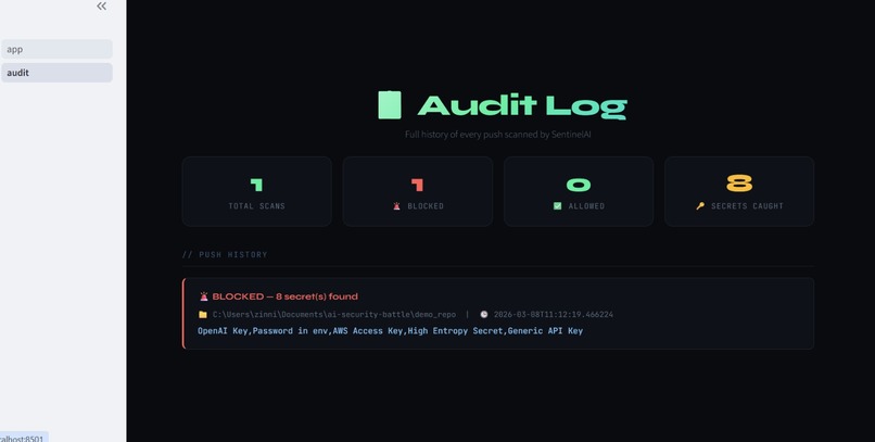 Sentinel Ai – screenshot 1