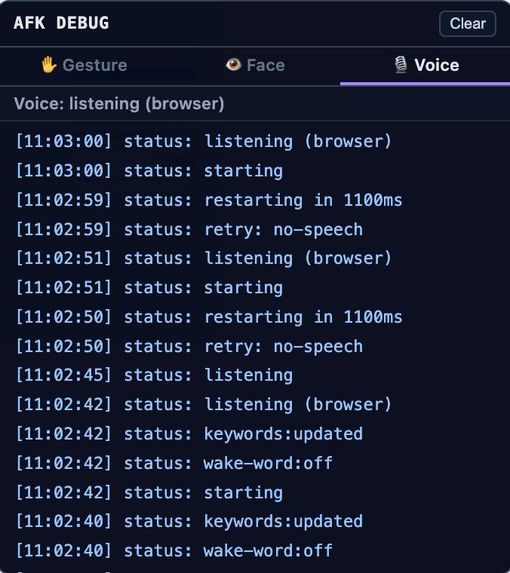 AFK – screenshot 2