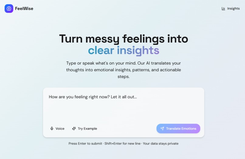 FeelWise – screenshot 3