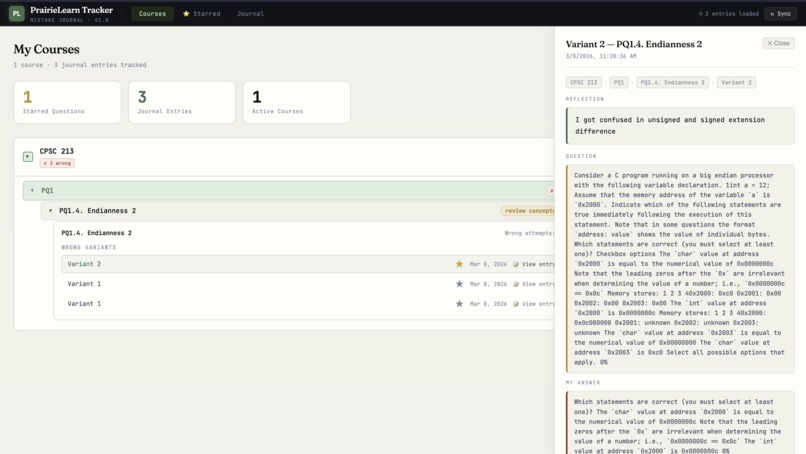 Prairie-Journal – screenshot 5