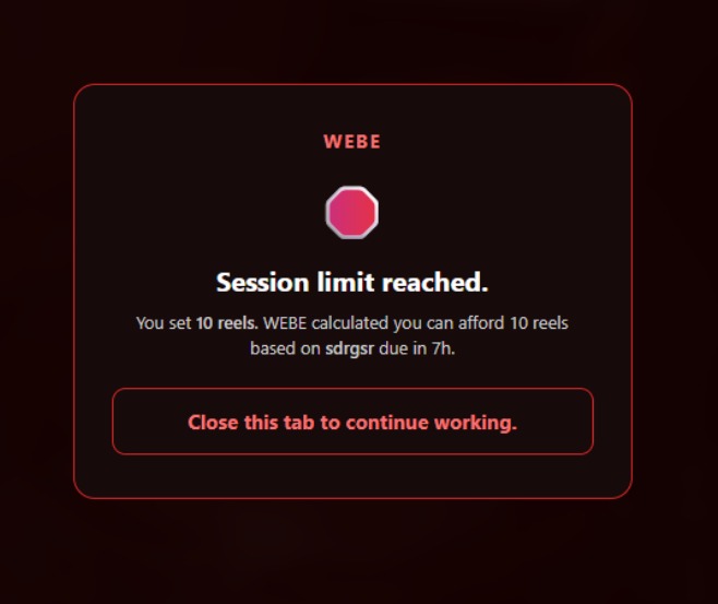 WEBE – screenshot 4