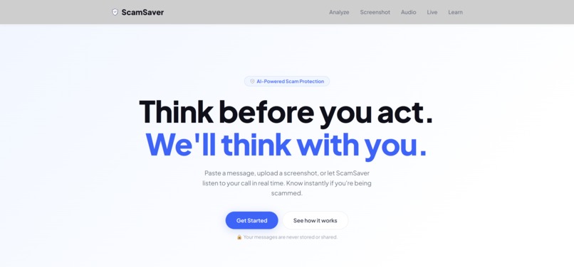 ScamSaver – screenshot 2