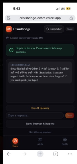 CrisisBridge – screenshot 6