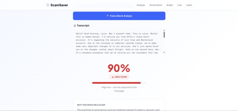 ScamSaver – screenshot 4