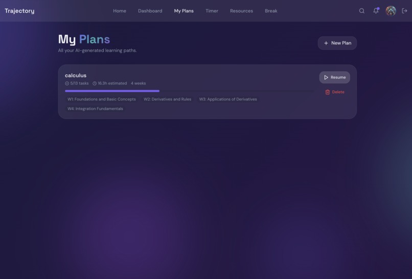 Trajectory – screenshot 3