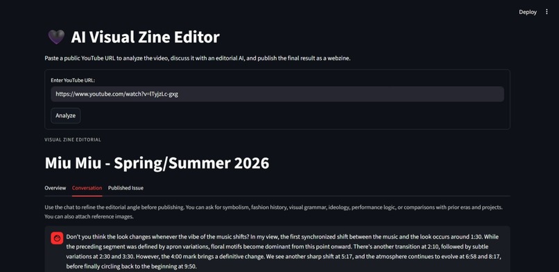 AI Visual Zine Editor – screenshot 4