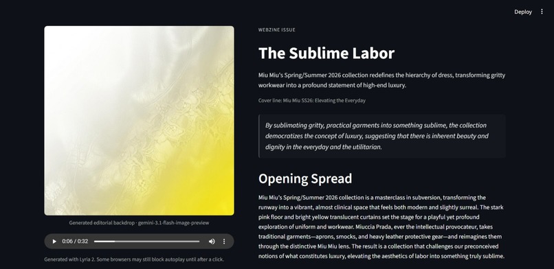 AI Visual Zine Editor – screenshot 9