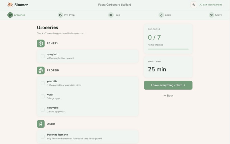 Simmer – screenshot 5