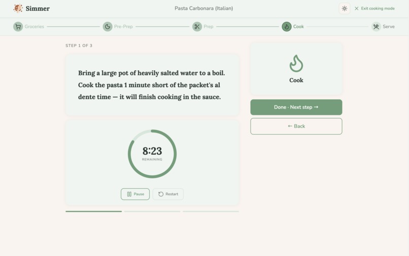 Simmer – screenshot 6