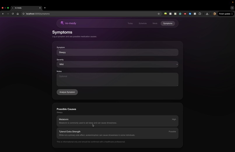 re-medy – screenshot 1