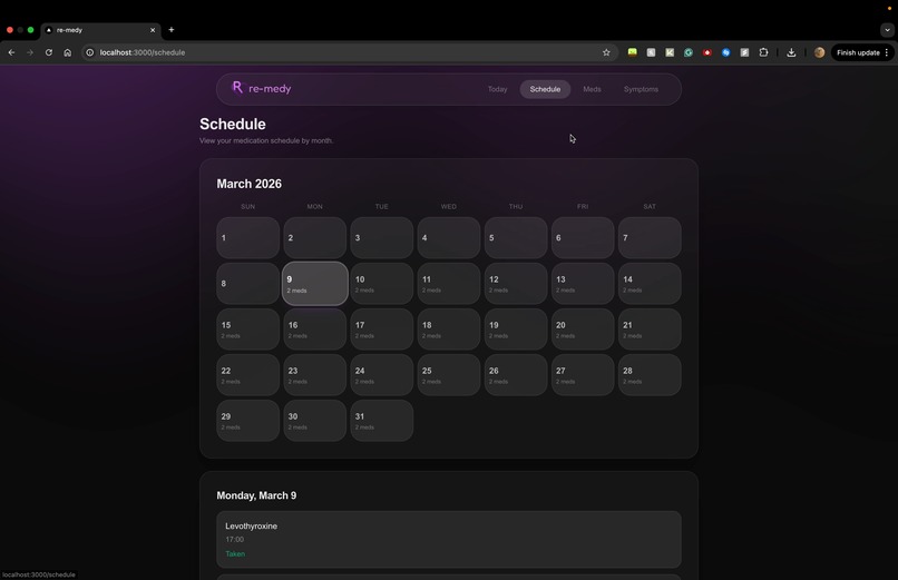 re-medy – screenshot 3