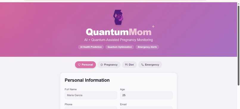 QuantumMom - An Emergency Care for Pregnant Women – screenshot 2