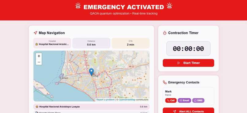 QuantumMom - An Emergency Care for Pregnant Women – screenshot 3