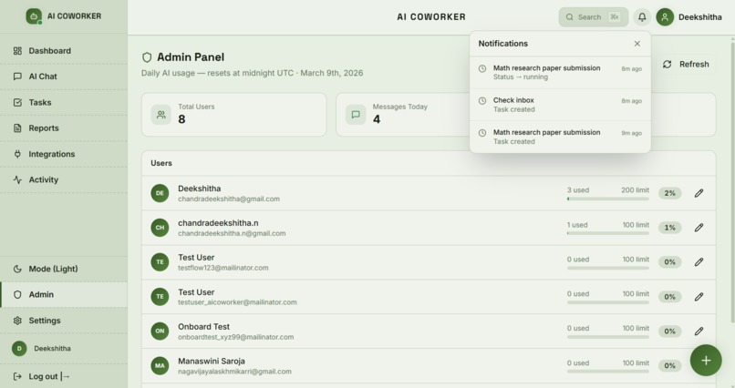 AI Coworker – screenshot 10