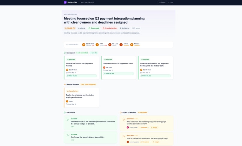 Decision Pilot – screenshot 4