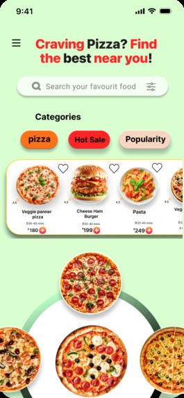 Foodie Food Deiivery App UI/UX Design – screenshot 3