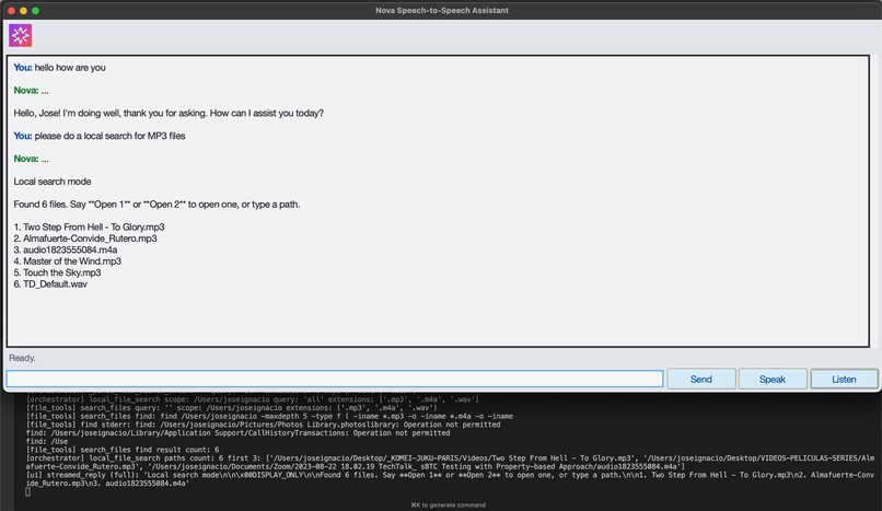 Nova Agent Orchestrator – screenshot 5