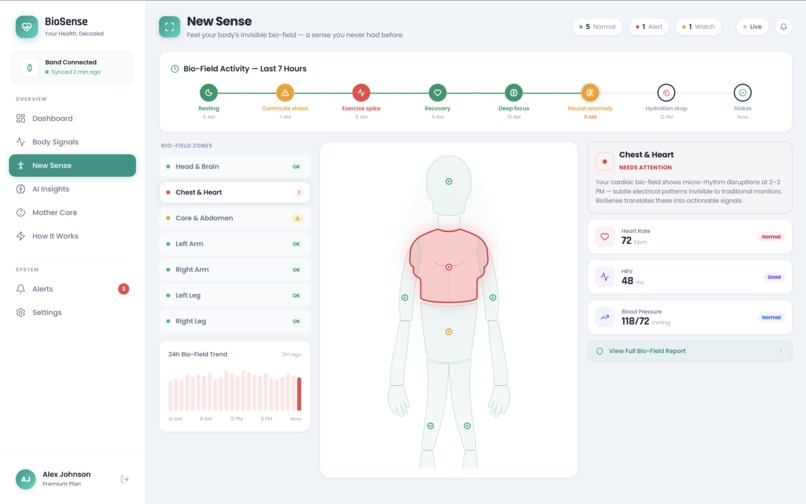 BioSense – screenshot 1