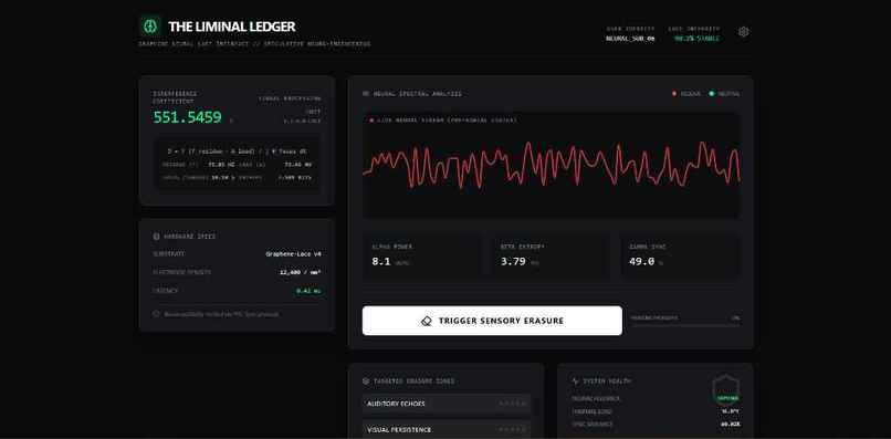 Liminal Ledger – screenshot 1