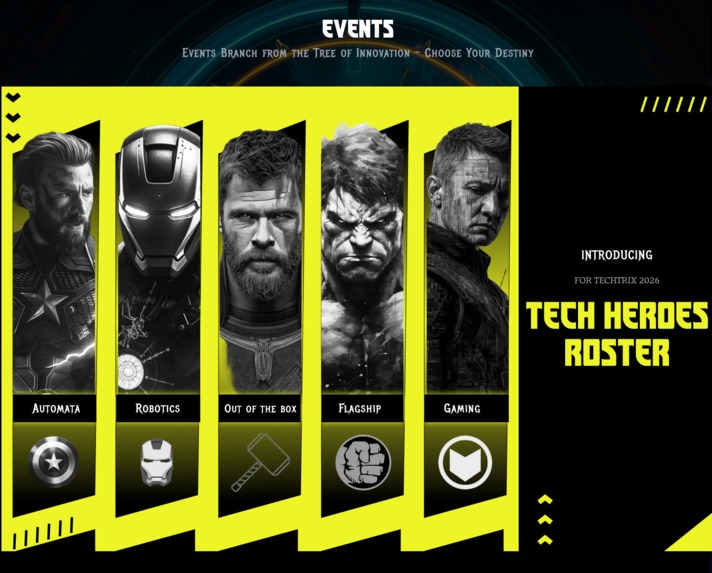 Techtrix 2026 (Tech Fest Website) – screenshot 3