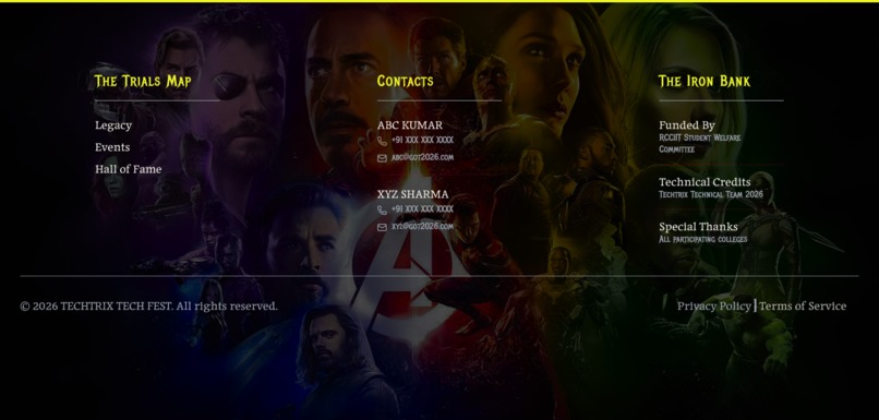 Techtrix 2026 (Tech Fest Website) – screenshot 7