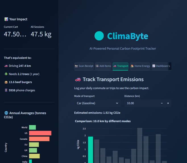 ClimaByte – screenshot 1